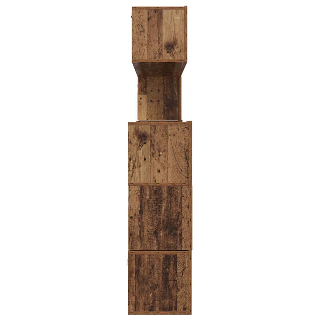 Set mobile TV 8 pcs Legno vecchio Legno multistrato