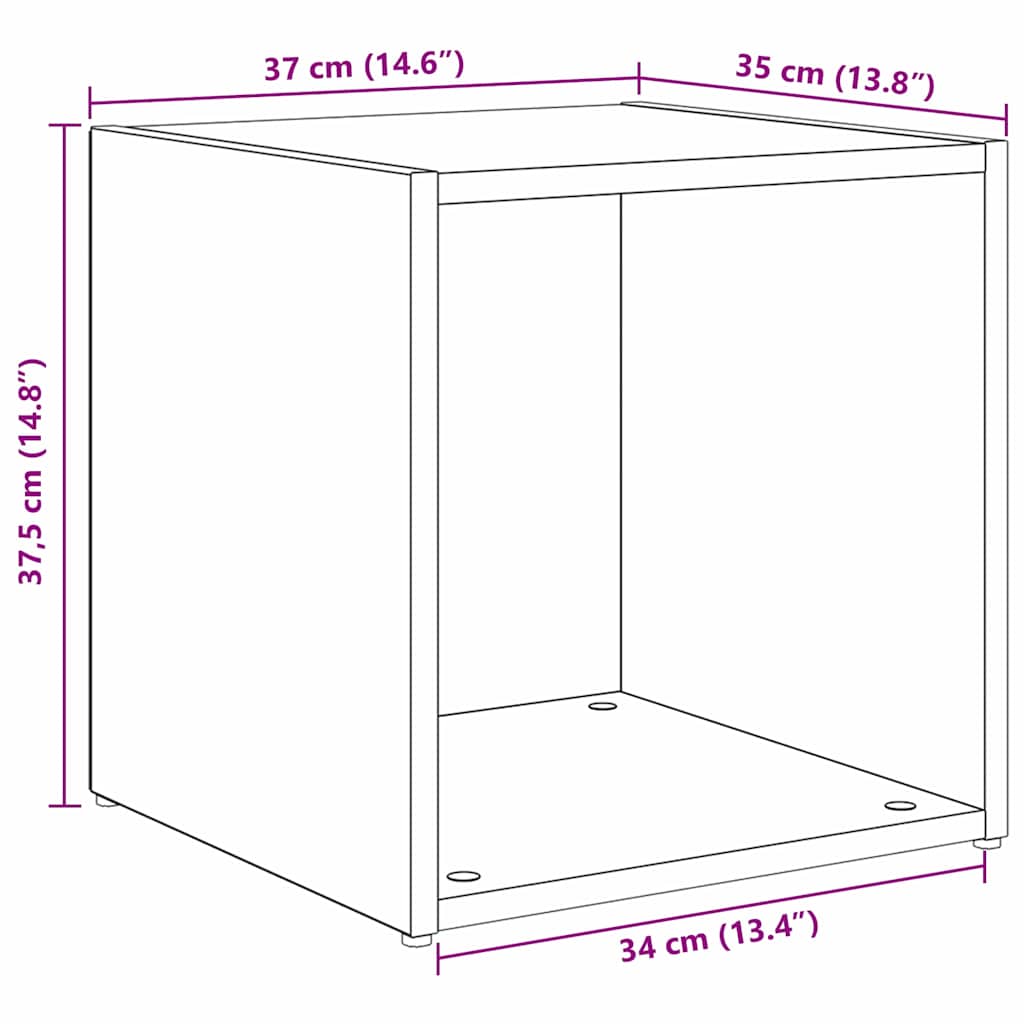 Set di mobili TV 8 pcs Legno vecchio Legno multistrato