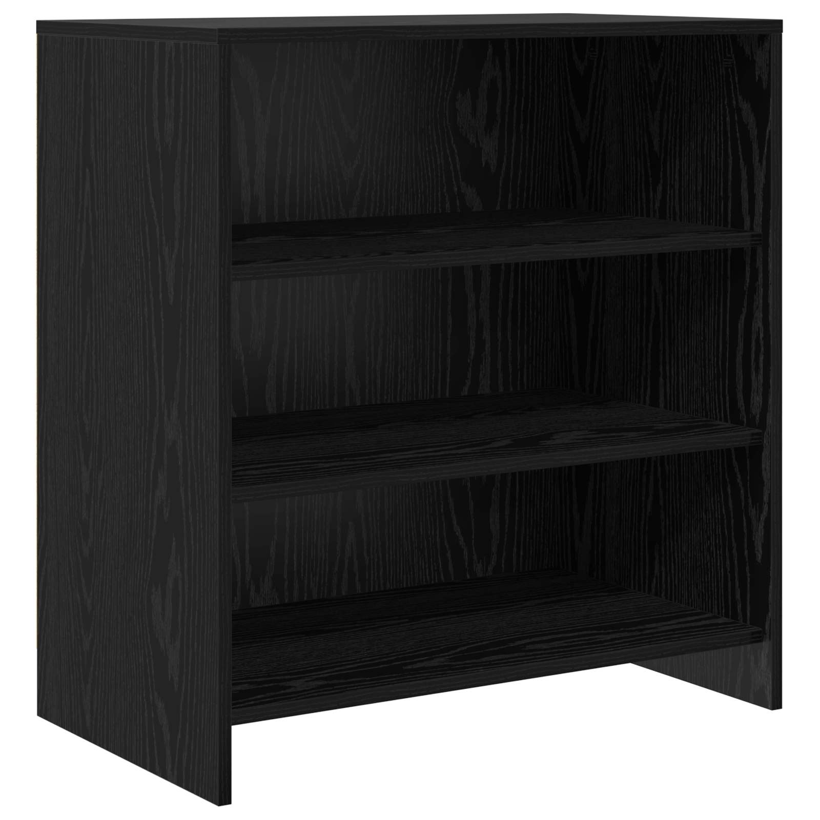 Credenza 2 pcs Rovere Nero 70 x 41 x 75 cm Legno multistrato | homemem39