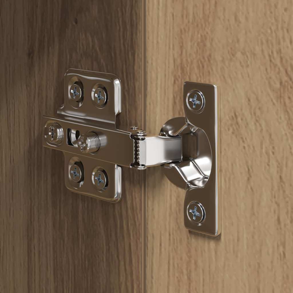 Set mobile TV 10 pz Rovere artigianale Legno ingegnerizzato | homemem39