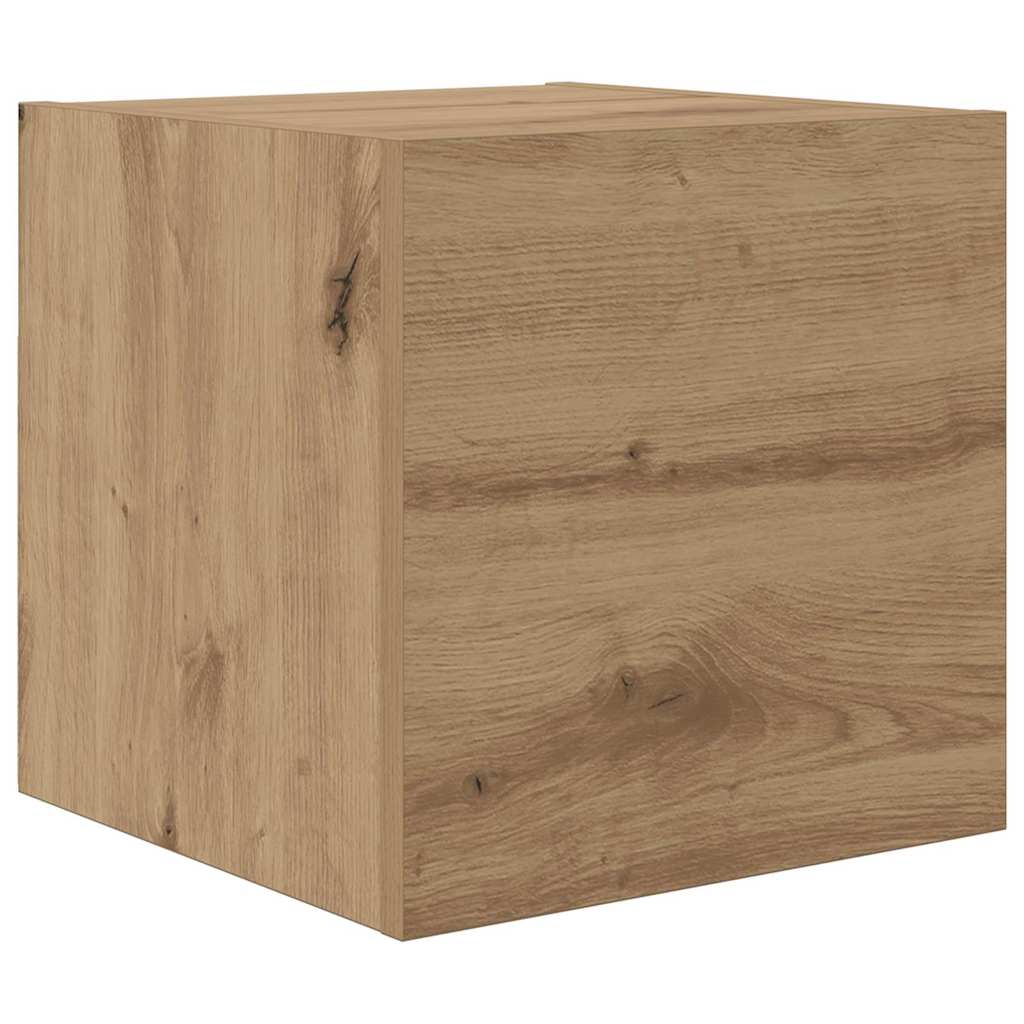 Set mobile TV 10 pz Rovere artigianale Legno ingegnerizzato | homemem39