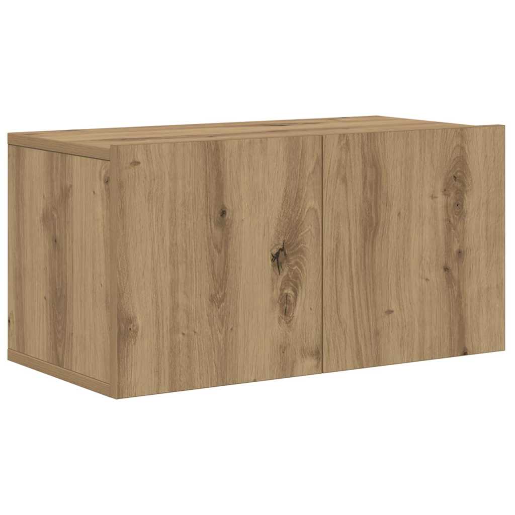 Set mobile TV 10 pz Rovere artigianale Legno ingegnerizzato | homemem39