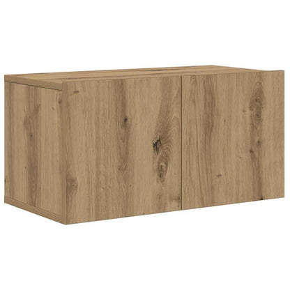 Set mobile TV 10 pz Rovere artigianale Legno ingegnerizzato | homemem39