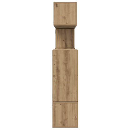 Set mobile TV 10 pz Rovere artigianale Legno ingegnerizzato | homemem39