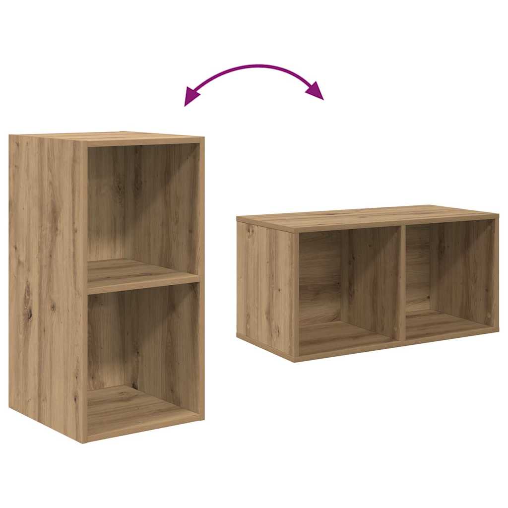 Set mobile TV 3 pcs Rovere artigianale Legno multistrato