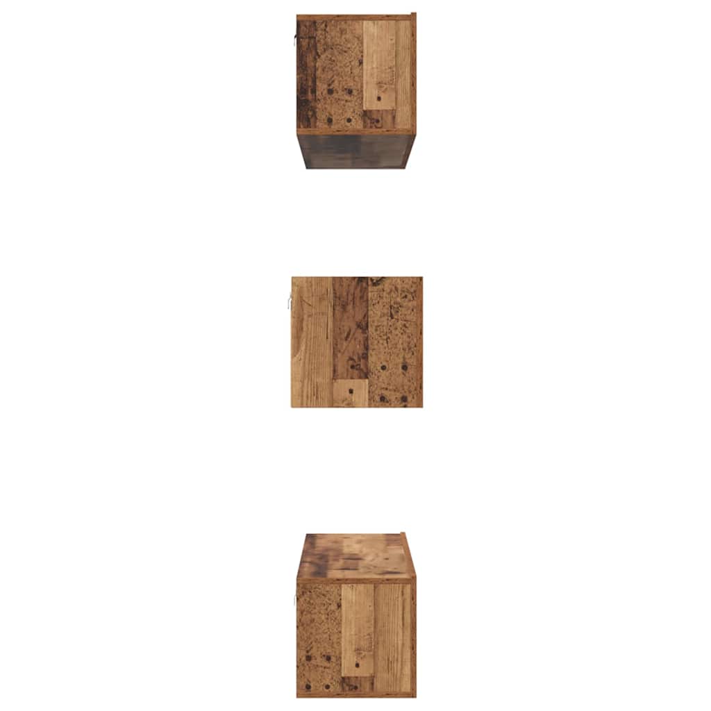 Set mobile TV 6 pcs Legno vecchio Legno multistrato