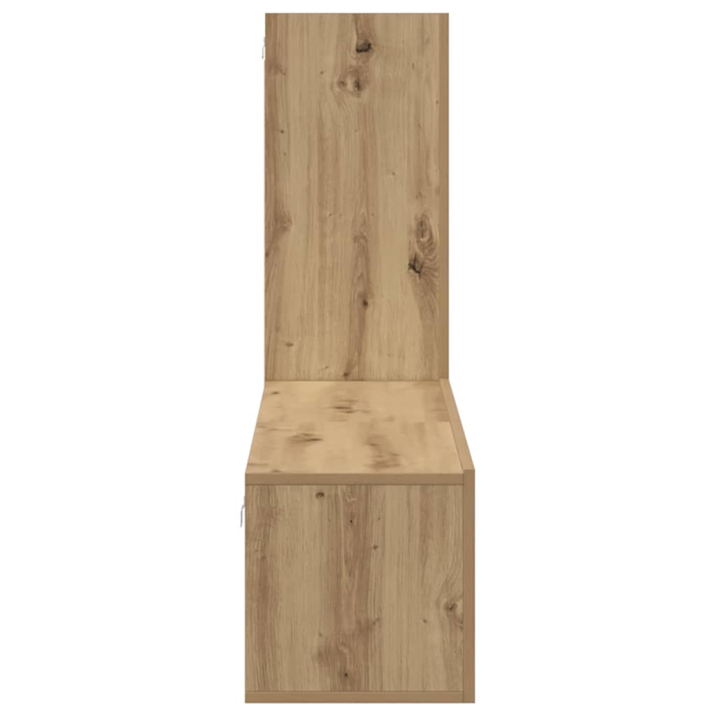 Set mobile TV 3 pcs Rovere artigianale Legno multistrato