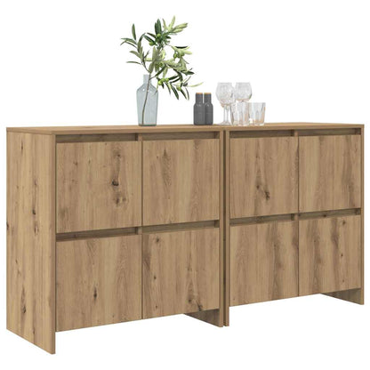 Sideboards 2 pcs rovere artigianale 70 x 41 x 75 cm - homemem39
