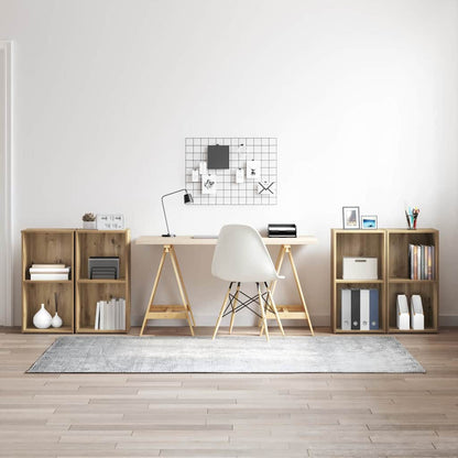 Set mobile TV 4 pcs Rovere artigianale 37 x 37 x 72 cm