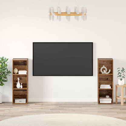 Set mobile TV 2 pcs Legno vecchio 107 x 35 x 37 cm