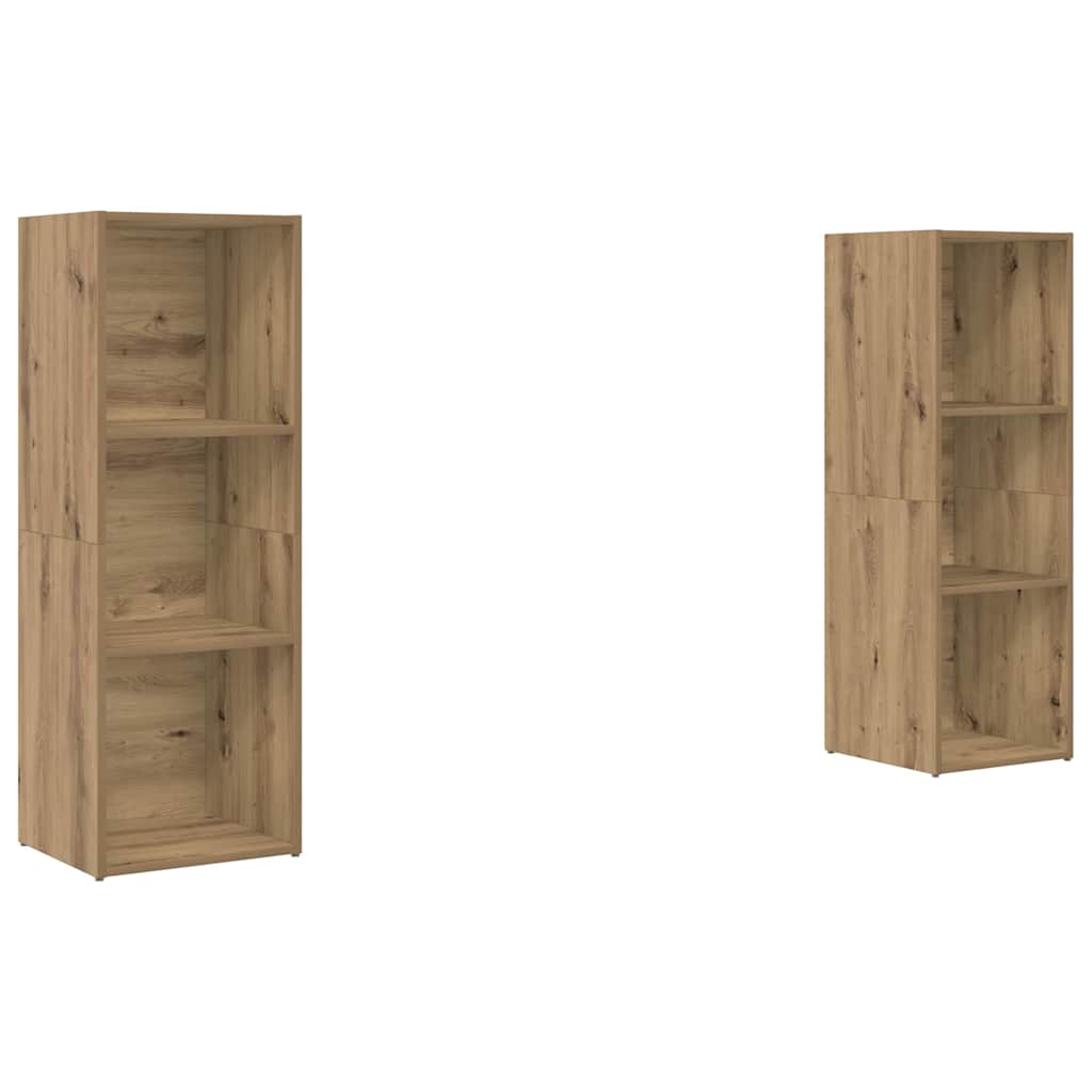 Set mobile TV 2 pcs Rovere artigianale 107 x 35 x 37 cm
