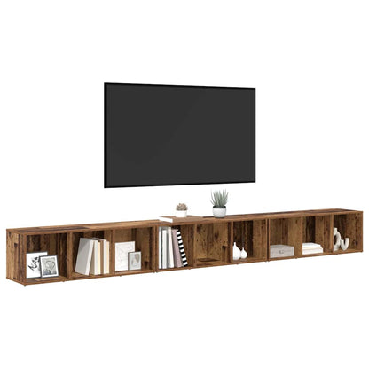 Set mobile TV 3 pcs Legno vecchio 37 x 35 x 107,5 cm