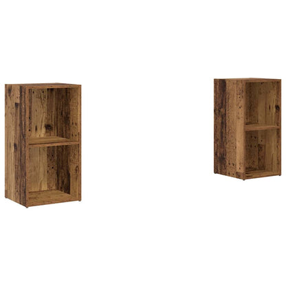 Set mobile TV 2 pcs Legno vecchio 72 x 35 x 36,5 cm