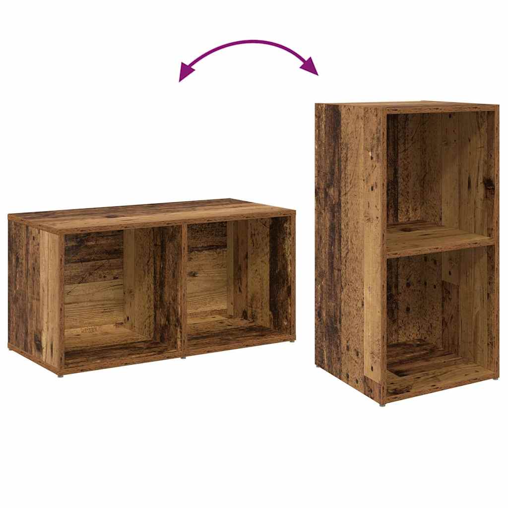 Set mobile TV 2 pcs Legno vecchio 72 x 35 x 36,5 cm