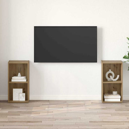 Set mobile TV 2 pcs Rovere artigianale 72 x 35 x 36,5 cm
