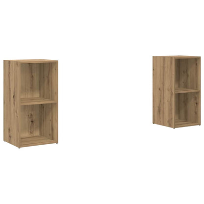 Set mobile TV 2 pcs Rovere artigianale 72 x 35 x 36,5 cm