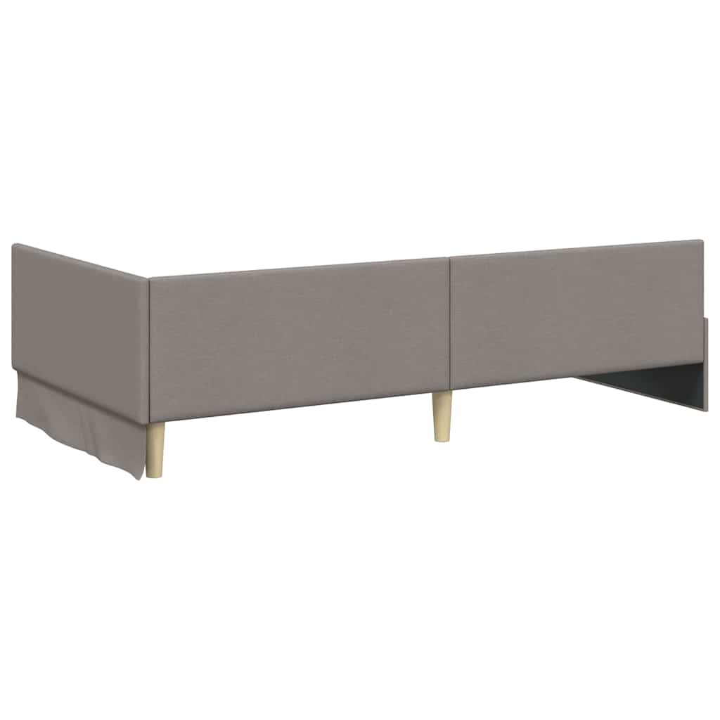 Cornice del letto ad angolo Talpa 80 cm x 200 cm Tessuto | homemem39
