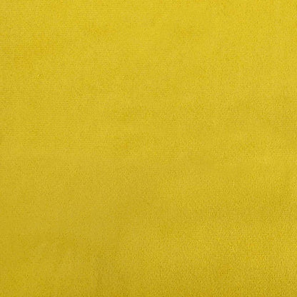 Cornice del letto ad angolo Giallo 90 cm x 190 cm Velluto