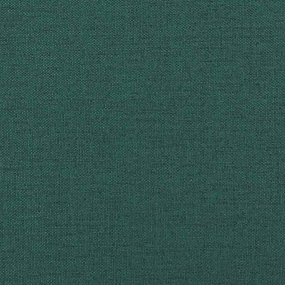 Cornice del letto ad angolo Verde Scuro 90 x 200 cm Tessuto | homemem39