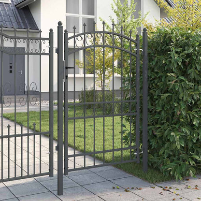 Cancello della recinzione con punte EMMEN 200 x 100 cm | homemem39