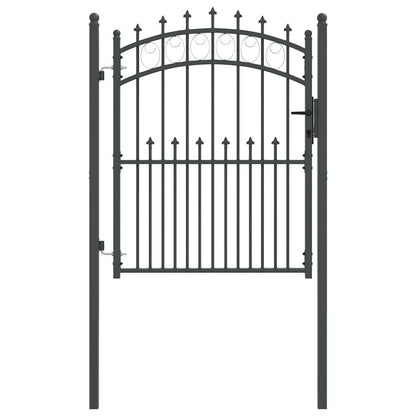 Cancello della recinzione con punte EMMEN 150 x 100 cm | homemem39