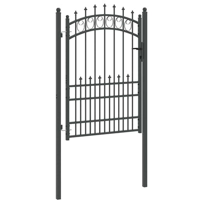 Cancello della recinzione con punte EMMEN 170 x 100 cm | homemem39