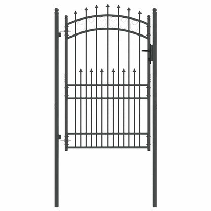 Cancello della recinzione con punte EMMEN 200 x 100 cm | homemem39