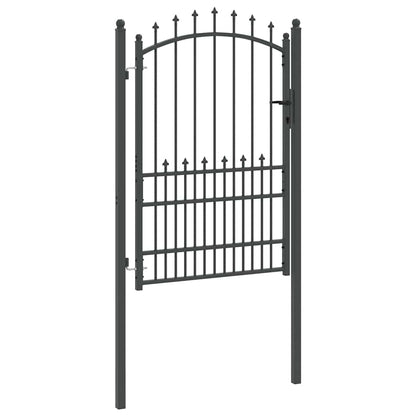 Cancello della recinzione con punte EMMEN 170 x 100 cm | homemem39
