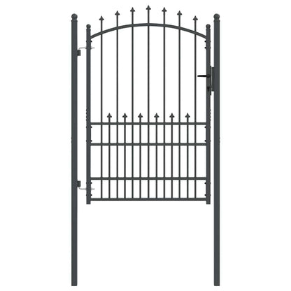 Cancello della recinzione con punte EMMEN 170 x 100 cm | homemem39