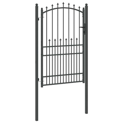 Cancello della recinzione con punte EMMEN 200 x 100 cm | homemem39