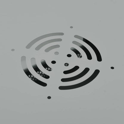 Armadietto di rete Grigio 60 x 60 x 50 cm Acciaio