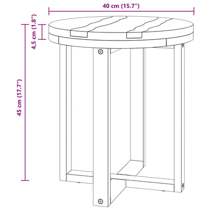 Tavolino da salotto Marrone 40 x 40 x 45 cm | homemem39