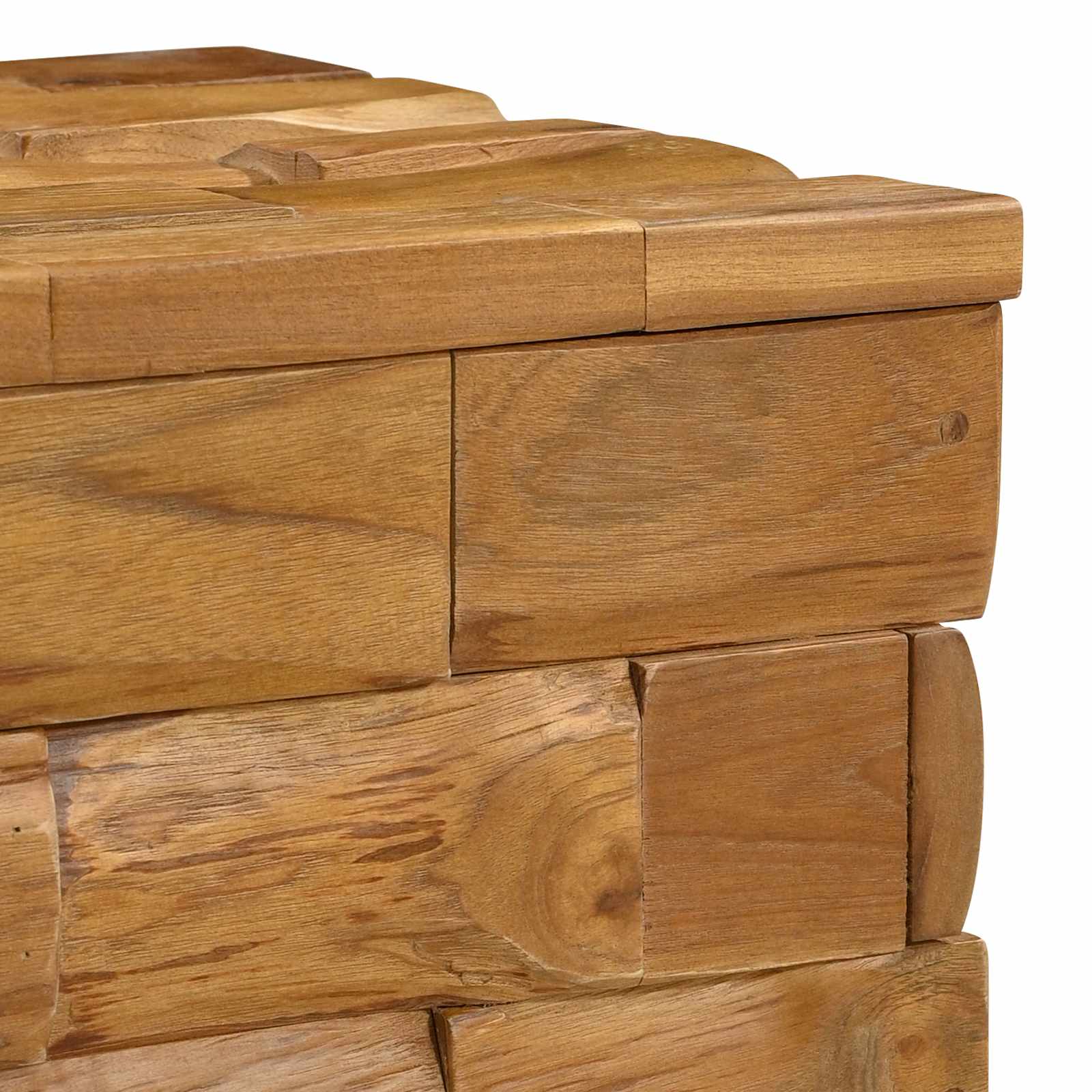 Sgabello per Riporre Marrone 40 x 40 x 45 cm | homemem39