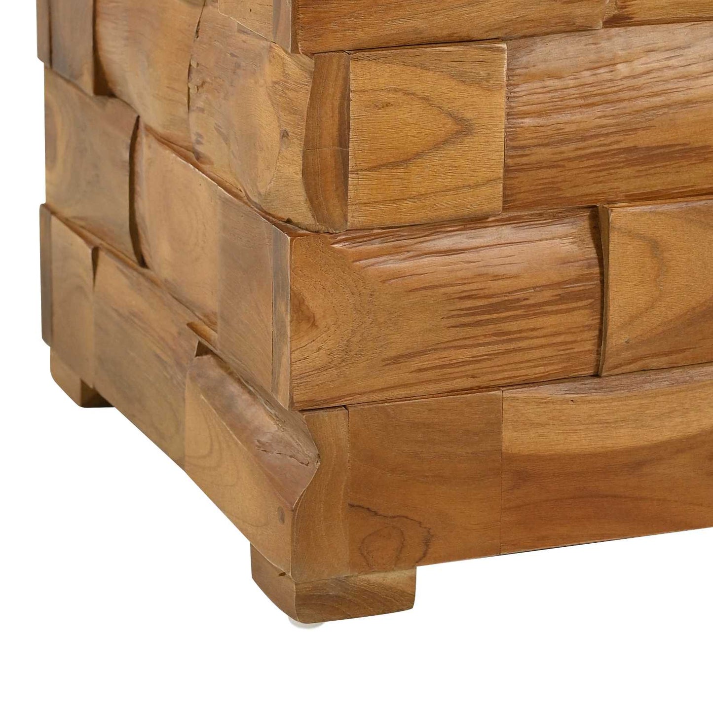Sgabello per Riporre Marrone 40 x 40 x 45 cm | homemem39