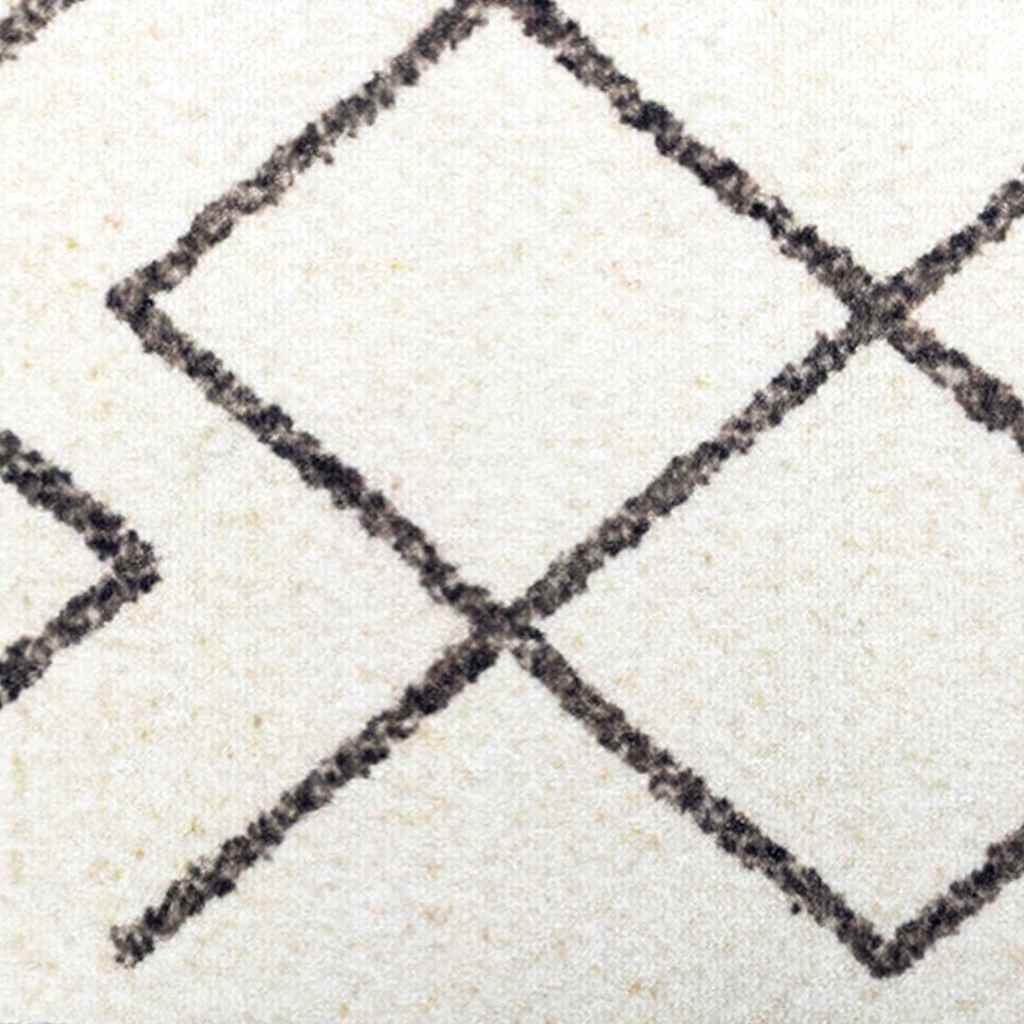 Tappeto da Cucina Bianco 300 x 60 cm Velluto | homemem39