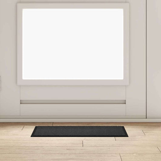 Tappetino Antracite 60 x 40 x 1.2 cm Tessuto Teddy