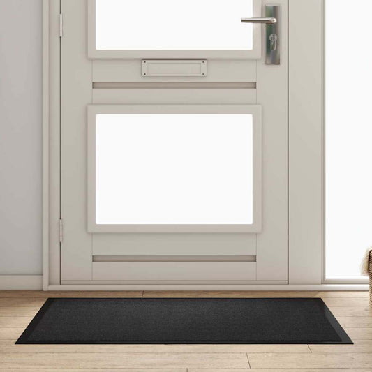 Tappetino Antracite 60 x 40 x 1.2 cm Tessuto Teddy | homemem39