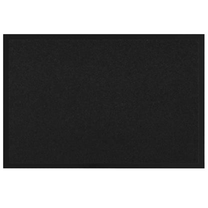 Tappetino Nero 60 x 40 x 1.2 cm Tessuto Teddy