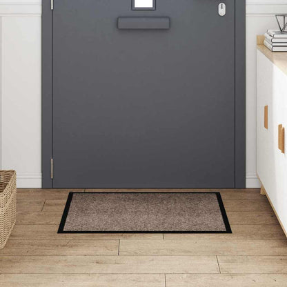 Tappetino Beige 60 x 40 x 1.2 cm Tessuto Teddy