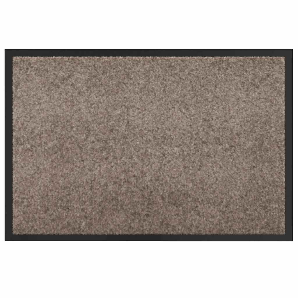 Tappetino Beige 60 x 40 x 1.2 cm Tessuto Teddy