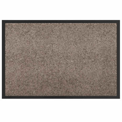 Tappetino Beige 60 x 40 x 1.2 cm Tessuto Teddy