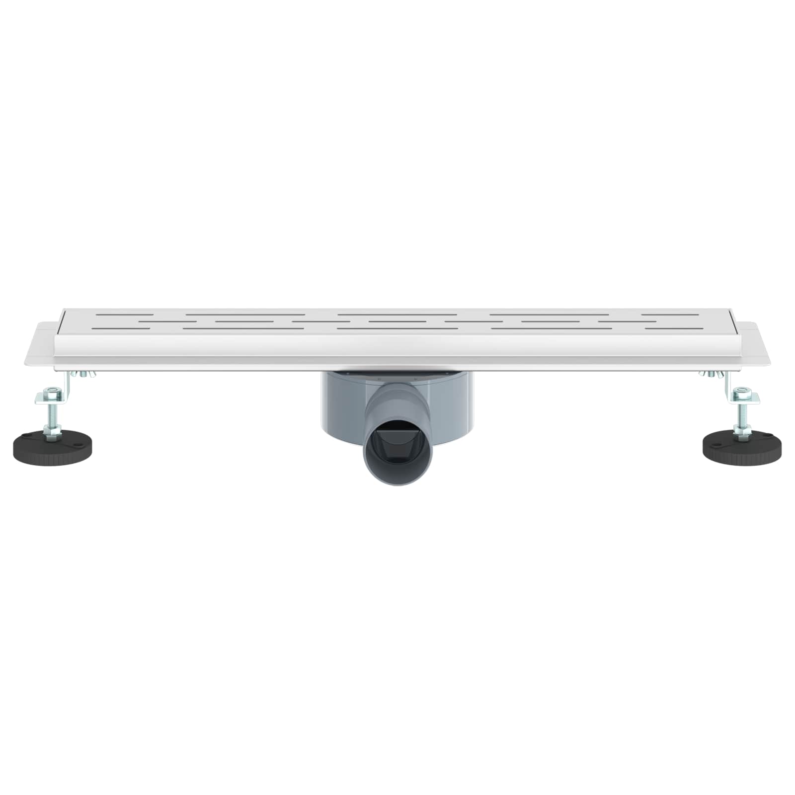 Scarico doccia con copertura in vetro e sifone a 360° 50 cm | homemem39