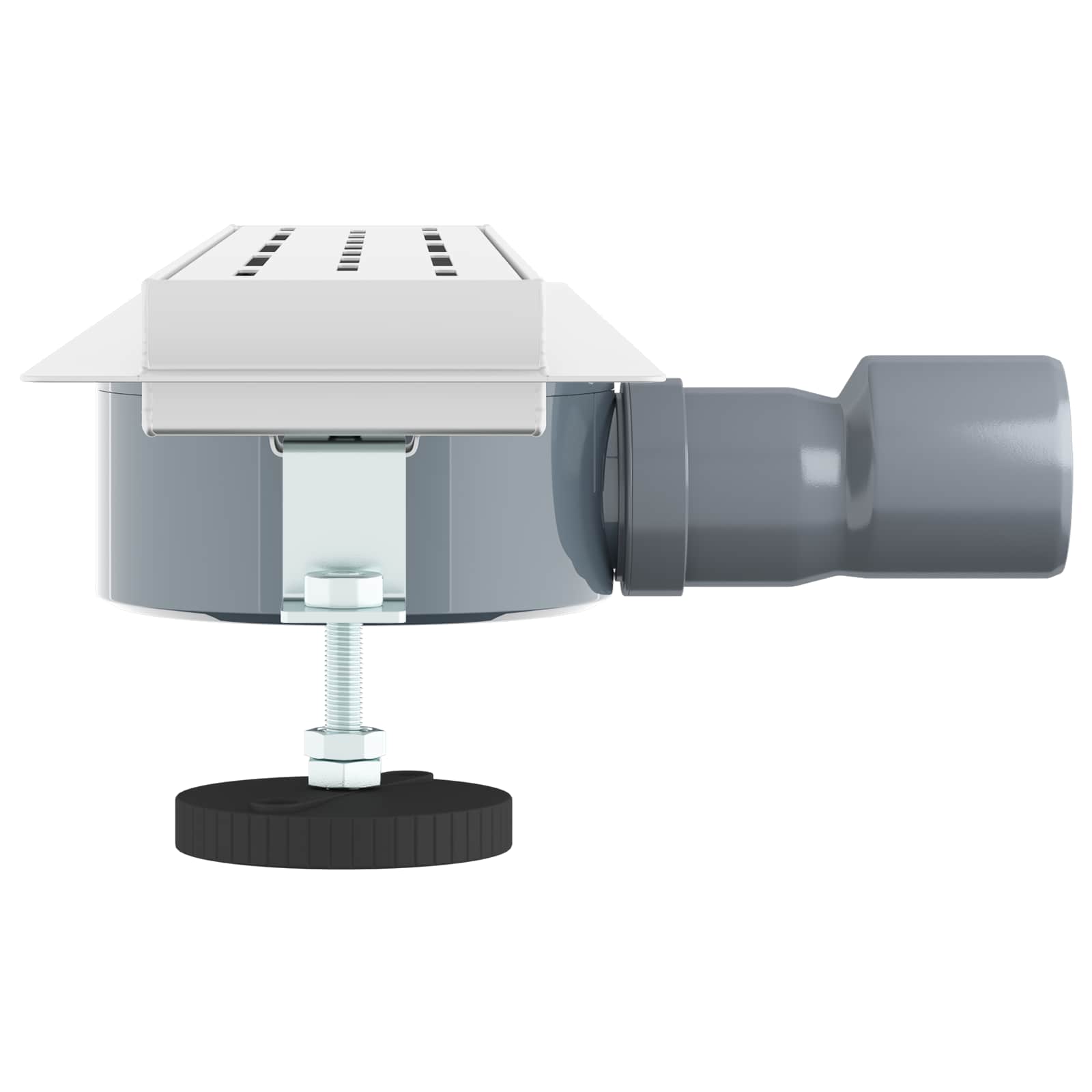 Scarico doccia con copertura in vetro e sifone a 360° 50 cm | homemem39