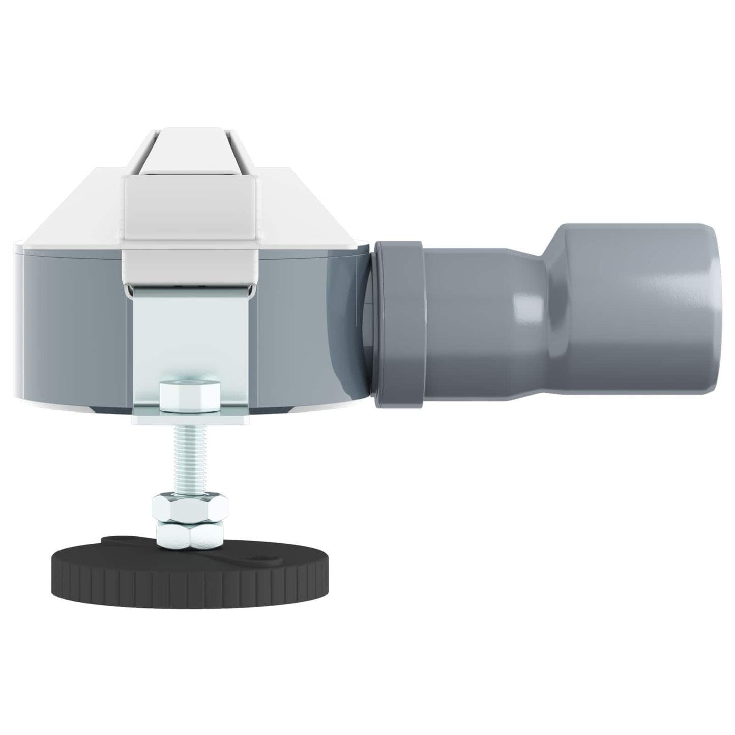 Scolascale per doccia a 360° con modello slim Argento 60 cm | homemem39