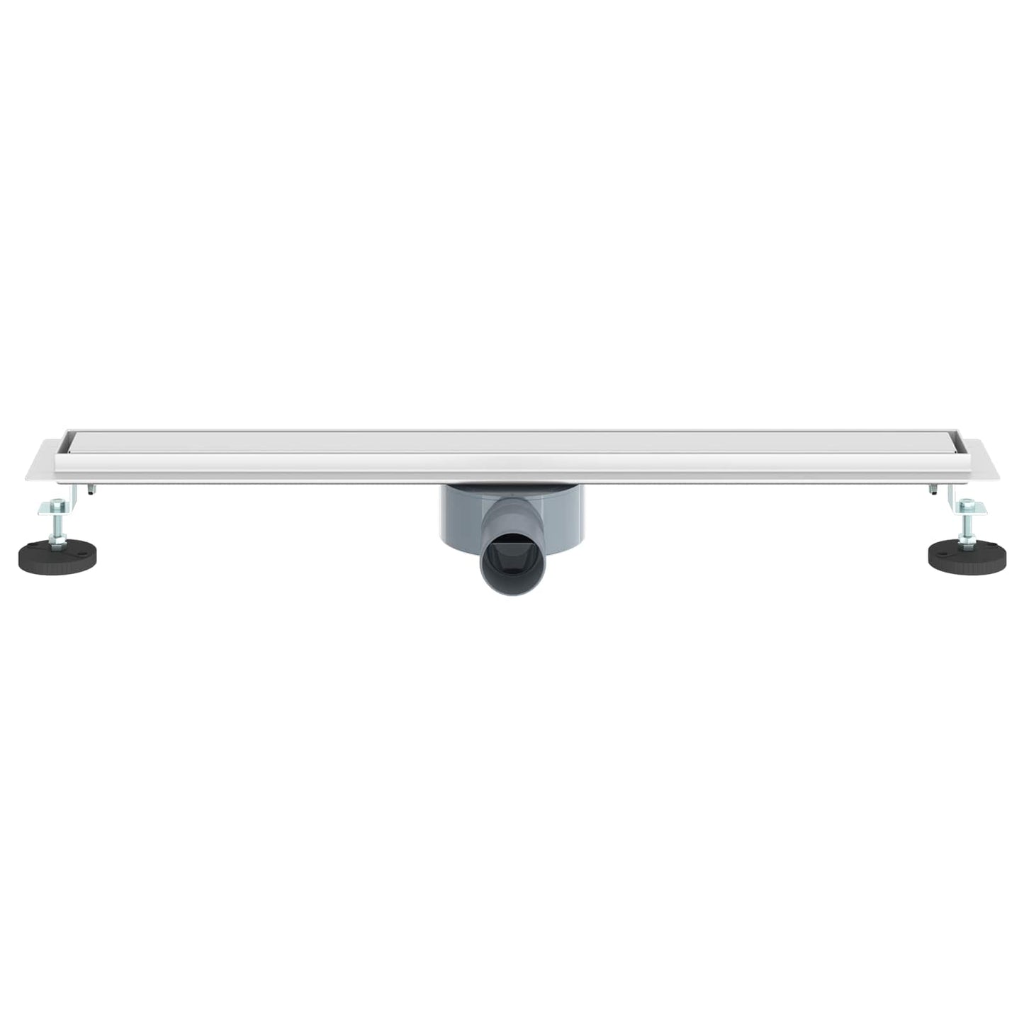 Scarico doccia 2-in-1 con sifone a 360° Argento 70 cm | homemem39