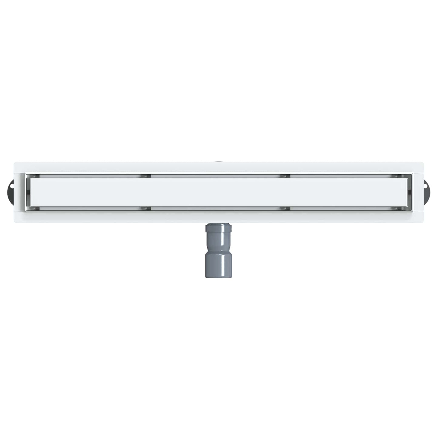 Scarico doccia 2-in-1 con sifone a 360° Argento 70 cm | homemem39