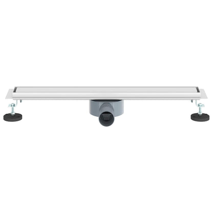 Scarico doccia 2-in-1 con sifone a 360° Argento 60 cm | homemem39