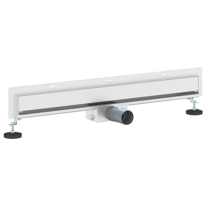 Scarico Doccia da Parete Argento 70 cm Acciaio Inox 304
