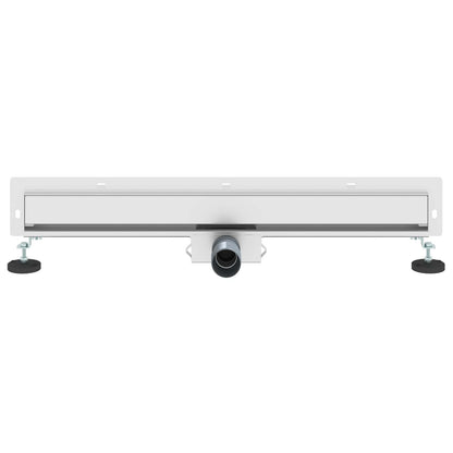 Scarico Doccia da Parete Argento 70 cm Acciaio Inox 304 | homemem39