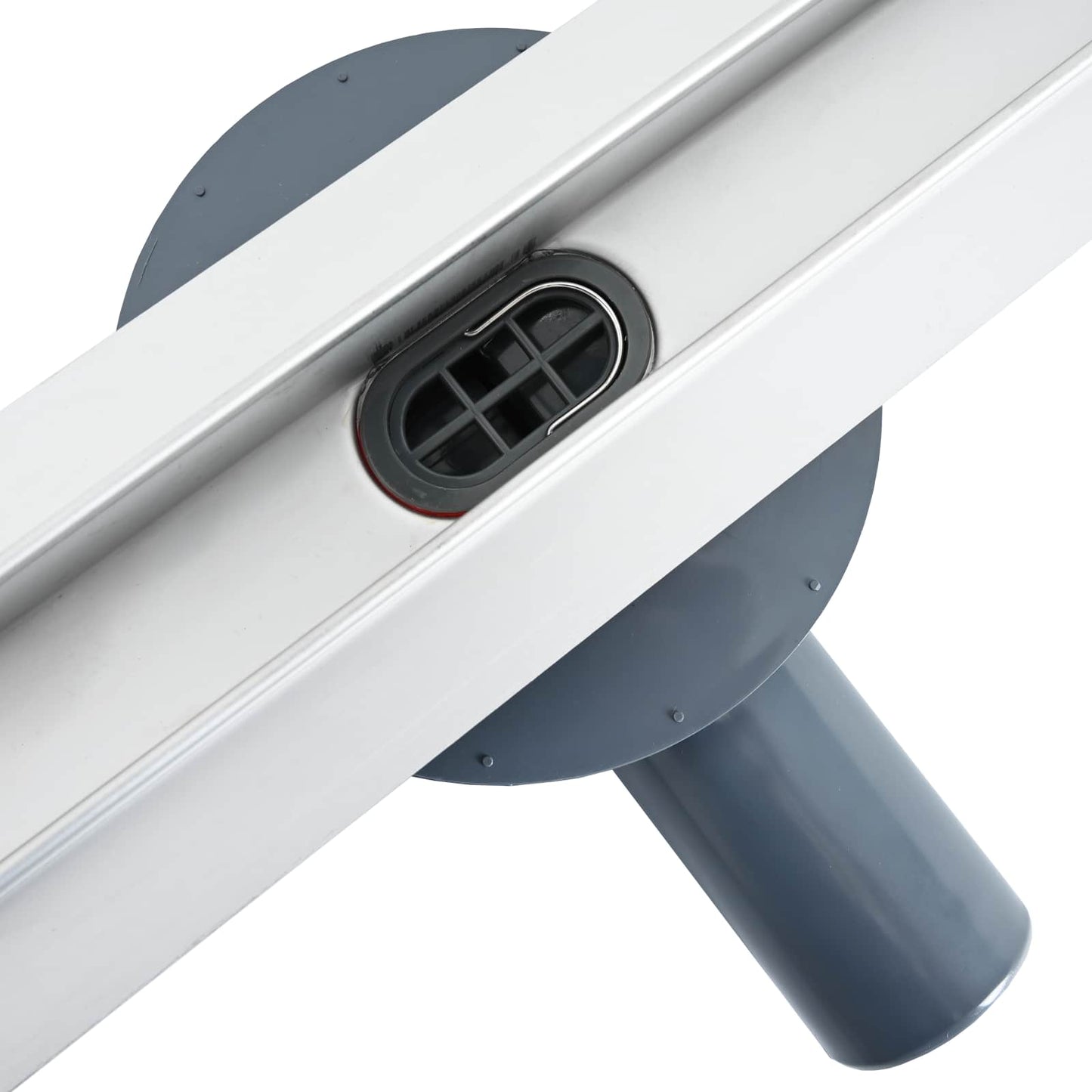 Scolascale per doccia a 360° con modello slim Argento 90 cm | homemem39